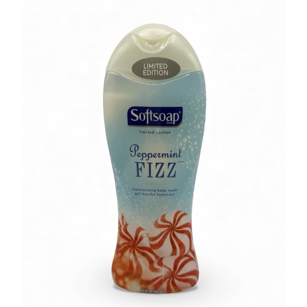 Softsoap Body Wash Limited Edition PEPPERMINT FIZZ 15 oz